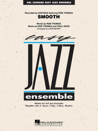Itaal Shur_Rob Thomas, Smooth Jazz Ensemble Partitur + Stimmen + CD