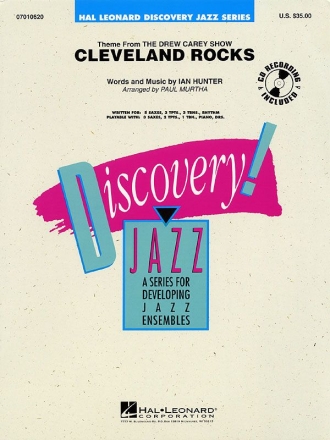 Ian Hunter, Cleveland Rocks Big Band Partitur + Stimmen + CD