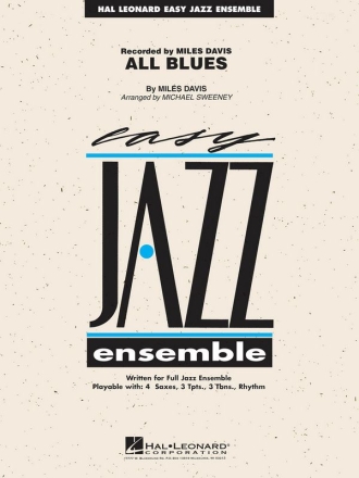 Miles Davis, All Blues Jazz Ensemble Set+Audio-Online
