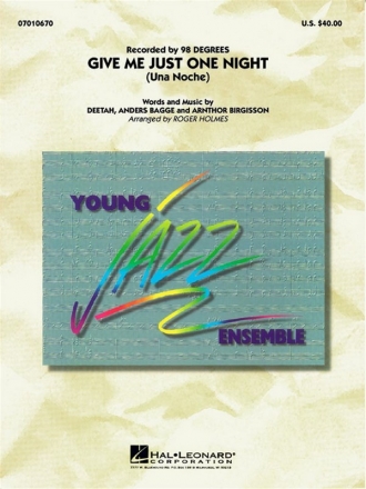 Give Me Just One Night Jazz Ensemble Partitur