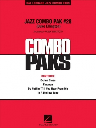 Jazz Combo Pak Vol. 28 (Duke Ellington) for big band piano/conductor