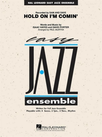David Porter, Hold On I'M Coming Jazz Ensemble Partitur
