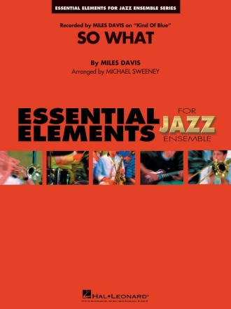 So What for big band score and parts