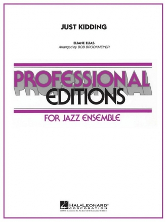Just Kidding for jazz ensemble transposed score