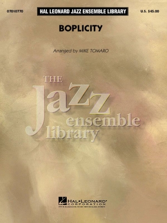 Gil Evans, Boplicity Big Band Partitur + Stimmen