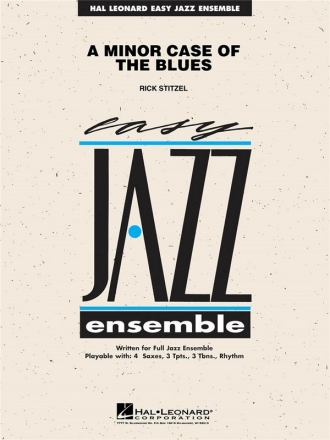 Rick Stitzel, A Minor Cas Of The Blues Jazz Ensemble Partitur