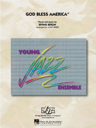 Irving Berlin, God Bless America Jazz Ensemble Partitur + Stimmen