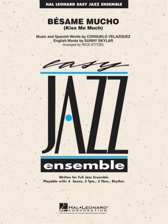 Besame Mucho for jazz ensemble score