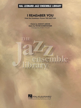 I Remember You Big Band Partitur + Stimmen
