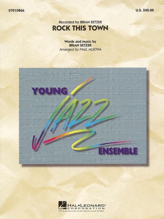 Brian Setzer, Rock This Town Jazz Ensemble Partitur