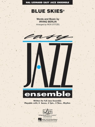 Irving Berlin, Blue Skies Jazz Ensemble Set+Audio-Online