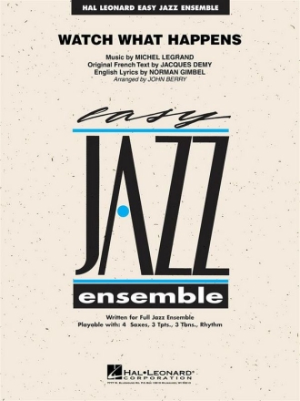 Watch What Happens Jazz Ensemble Partitur