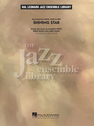 White, Shinging Star Big Band Partitur + Stimmen