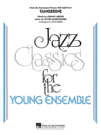 Mercer Schertzinger, Tangerine Jazz Ensemble Partitur + Stimmen