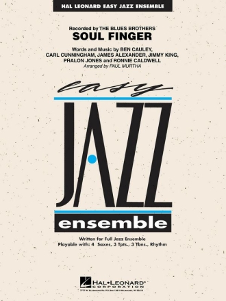 Ben Cauley_Carl Cunningham_James Alexander, Soul Finger Jazz Ensemble Partitur + Stimmen