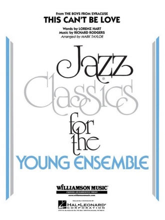 Rodgers_Hart, This Can't Be Love Jazz Ensemble Partitur