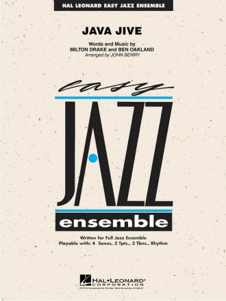 Java Jive Jazz Ensemble Partitur + Stimmen
