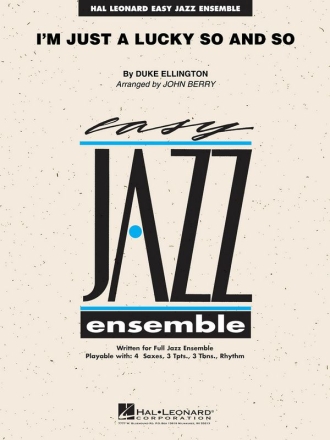 I'm Just a Lucky So and So Jazz Ensemble Partitur + Stimmen + CD