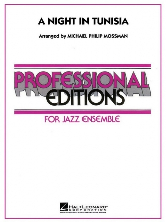 Dizzy Gillespie, A Night In Tunisia Jazz Ensemble Partitur