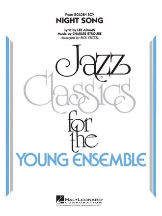 Charles Strouse, Night Song (from Golden Boy) Jazz Ensemble Partitur