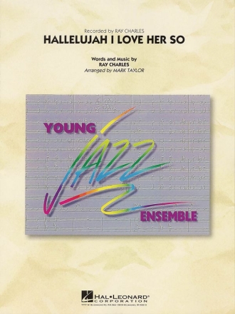 Ray Charles, Hallelujah, I Love Her So Big Band Partitur + Stimmen