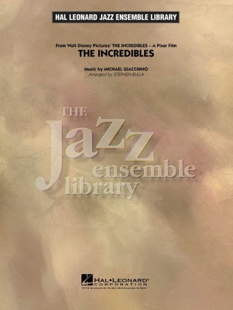Michael Giacchino, The Incredibles Big Band Partitur + Stimmen