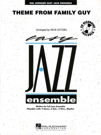 Theme from Family Guy Jazz Ensemble Partitur