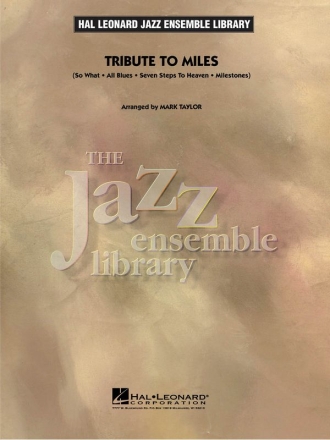 Miles Davis, Tribute To Miles Big Band Partitur + Stimmen