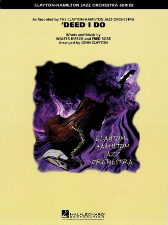 Walter Hirsch, 'Deed I Do Big Band Partitur + Stimmen