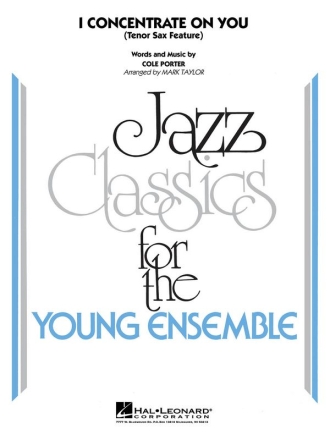 Cole Porter, I Concentrate on You Jazz Ensemble Partitur + Stimmen