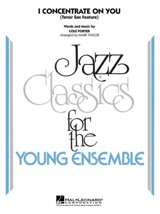 Cole Porter, I Concentrate on You Jazz Ensemble Partitur