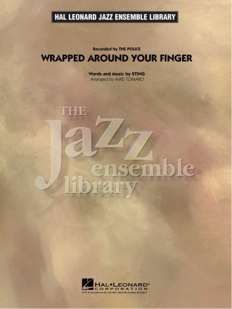 Sting Sting, Wrapped Around Your Finger Big Band Partitur + Stimmen