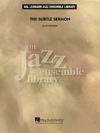 Sy Johnson, The Subtle Sermon Big Band Partitur