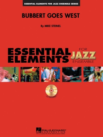 Mike Steinel, Bubbert Goes West Jazz Ensemble Partitur + Stimmen + CD