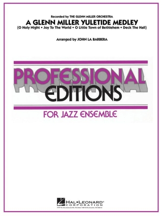 A Glenn Miller Yuletide Medley Big Band Partitur + Stimmen