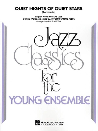 Antonio Carlos Jobim, Quiet Nights of Quiet Stars (Corcovado) Jazz Ensemble Partitur + Stimmen