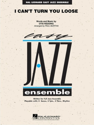 Otis Redding, I Can't Turn You Loose Jazz Ensemble Partitur + Stimmen