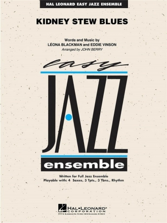 Eddie Vinson, Kidney Stew Blues Jazz Ensemble Partitur