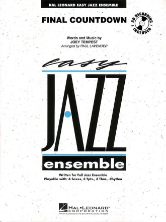 Joey Tempest, Final Countdown Jazz Ensemble Partitur