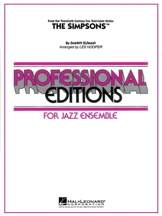 Danny Elfman, The Simpsons Big Band Partitur