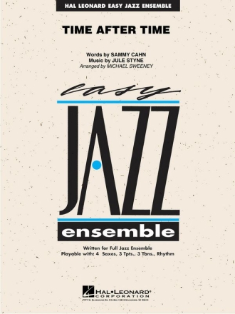 Jule Styne_Sammy Cahn, Time After Time Jazz Ensemble Partitur + Stimmen