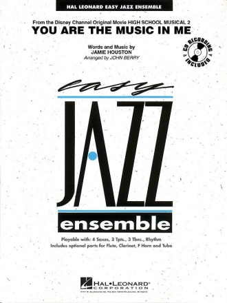 Jamie Houston, You Are The Muic In Me Jazz Ensemble Partitur
