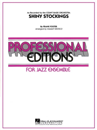 Frank Foster, Shiny Stockings Jazz Ensemble Partitur + Stimmen