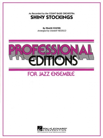 Frank Foster, Shiny Stockings Jazz Ensemble Partitur