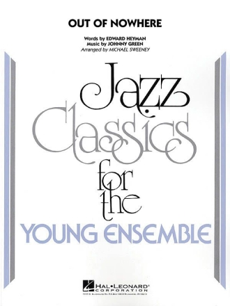 Edward Heyman_Johnny Green, Out Of Nowhere Jazz Ensemble Partitur + Stimmen