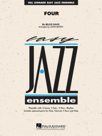 Miles Davis, Four Jazz Ensemble Set+Audio-Online
