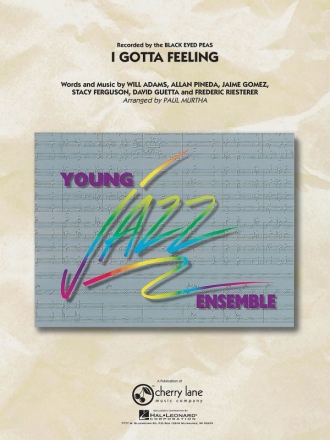 I Gotta Feeling Big Band Partitur + Stimmen