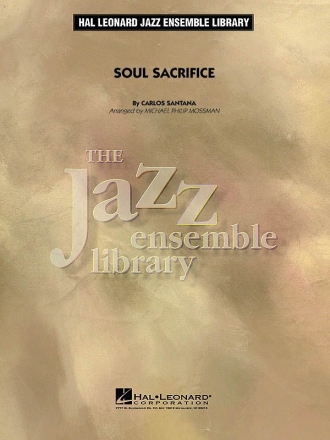 Carlos Santana, Soul Sacrifice Big Band Partitur + Stimmen