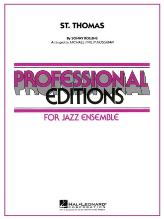 Sonny Rollins, St. Thomas Big Band Partitur + Stimmen