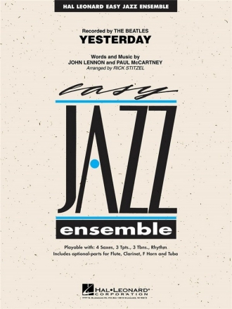 John Lennon, Yesterday Jazz Ensemble Partitur